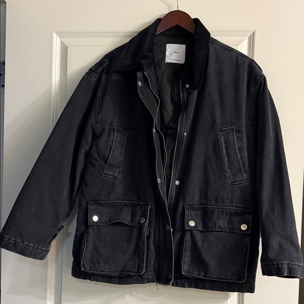 Black Denim MANGO Jacket